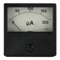 میکرو آمپرمتر پنلی( میتر آنالوگ) 200 میکرو آمپر، Panel analog DC microammeter EA2230 cl. 2.5