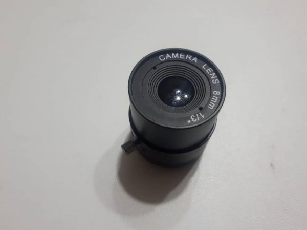 لنز دوربین عکاسی، "Camera lens 8mm 1/3